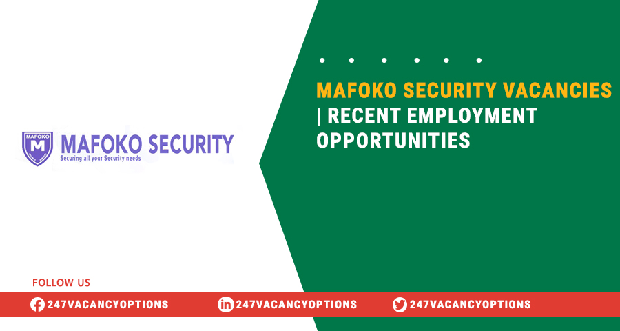 Mafoko Security Vacancies