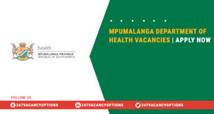 Mpumalanga Department Of Health Vacancies