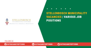 Stellenbosch Municipality Vacancies